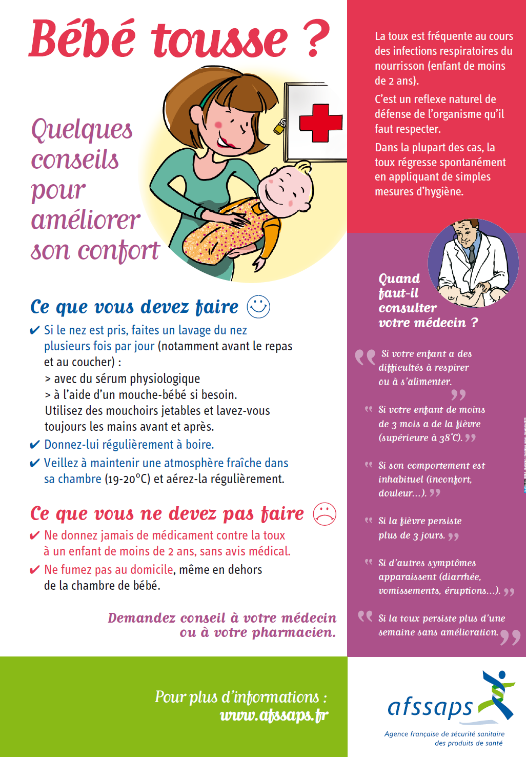 Bébé tousse… ConsultEnfant